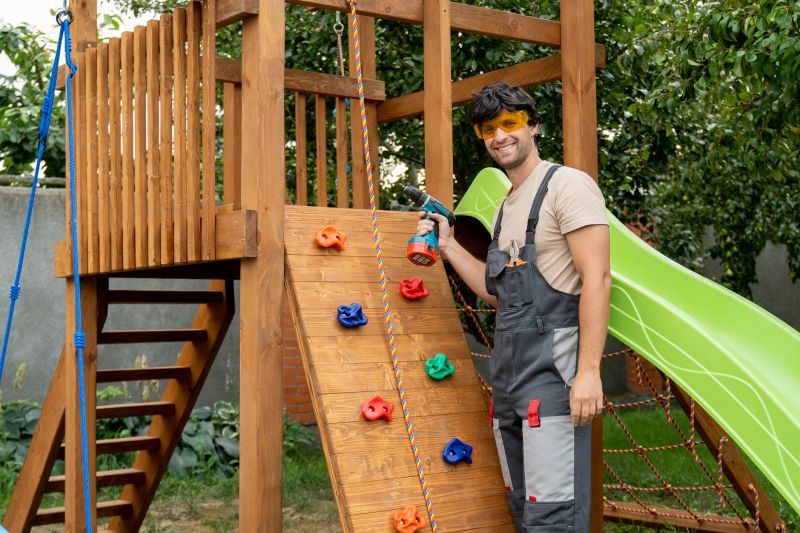 Wooden Playset Installation in Boulder, CO