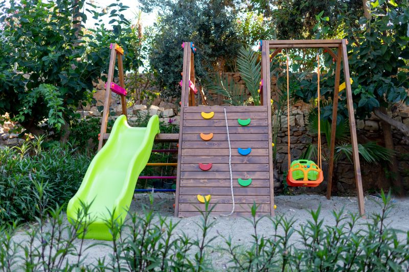 Wooden Swing Set Installation in Overland Park, KS